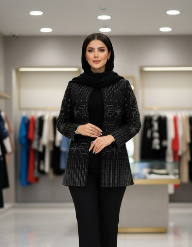 مانتوکتی مجلسی بسیار شیک آتش💯😍ارسال2روز پس ازثبت😉😎کد37265