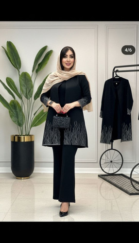 مانتو مجلسی شیک و سایز بزرگ💯😍ارسال2روز پس ازثبت✅😀کد37243