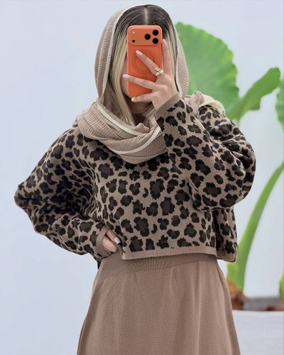 رویه و سارافون پلنگی با دو رنگ عالی💞🤩💯۳۸۹