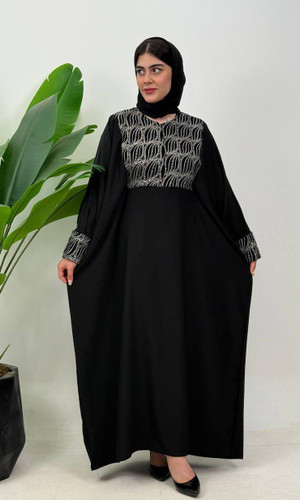 مانتو عبایی سنتی جذاب در دو طرح زیبا کد 4125🖤😍