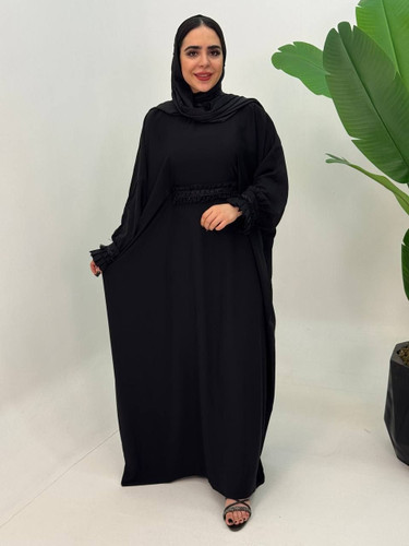 مانتو عبایی زنانه استین ژول سوپر الیزه اعلا کد8648✅🎀