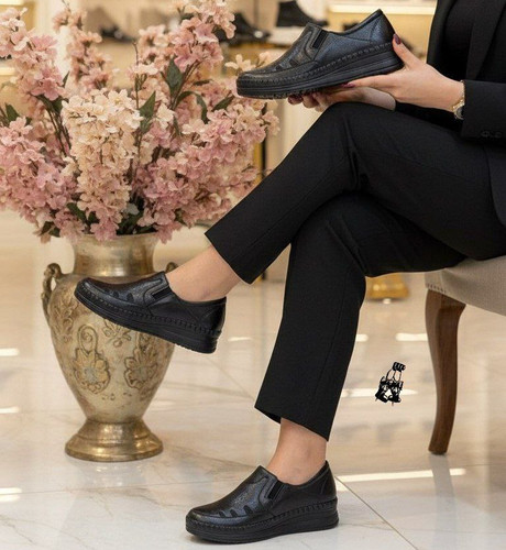 کفش طبی ناهید رویه سوگو خارجی💯✅😍کفی طبی ماساژور🤐😎