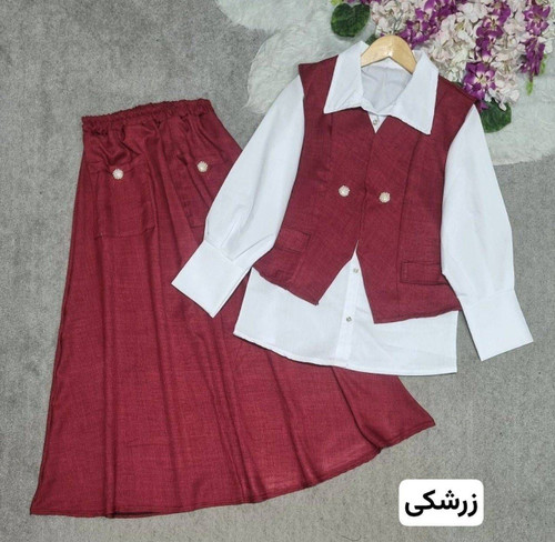 سه تیکه سولماز جنس شانتون ۴۳۸۷۴💞💯