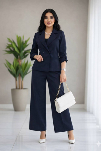 ست کت و شلوار الماس کد 6631✅🎀