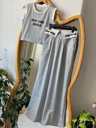 ست کراپ شلوار با قیمت مناسب 💯🫀🌈🛍۲۸۵۶