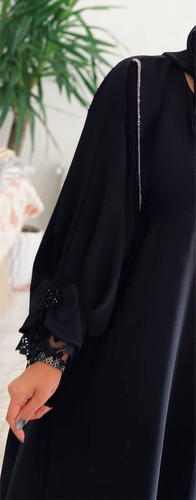 مانتو عبایی آستین پاپیون نجلا 💯🫀🎀🛍۶۷۷۳