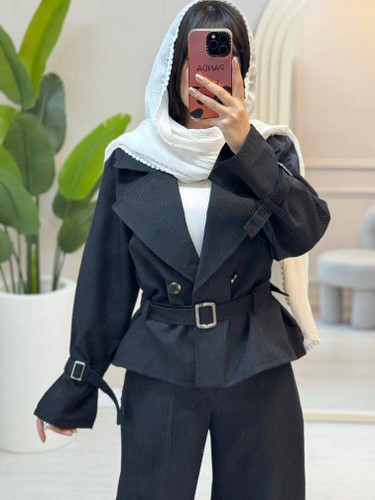 ست کت و شلوار بارلین قیمت مناسب به دلیل تک رنگ شدن کد 4901✅🥹