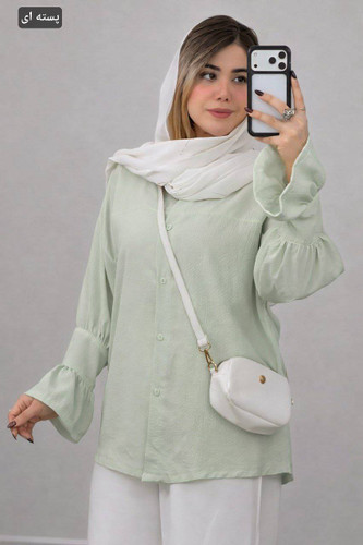 مانتو آستین شیپوری مرسده در رنگ بندی جذاب کد 7231🎀🛍️ شایسته بانو