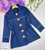 مانتو گل بابونه کد 7591 ماه بانو🛍️✅