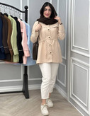 مانتو گل بابونه کد 7591 ماه بانو🛍️✅