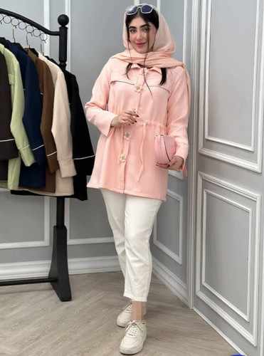 مانتو گل بابونه کد 7591 ماه بانو🛍️✅