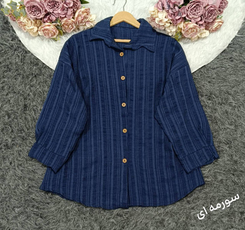 شومیز مانتویی الینا ۶۲۰۴ 💯لیدی شاپ