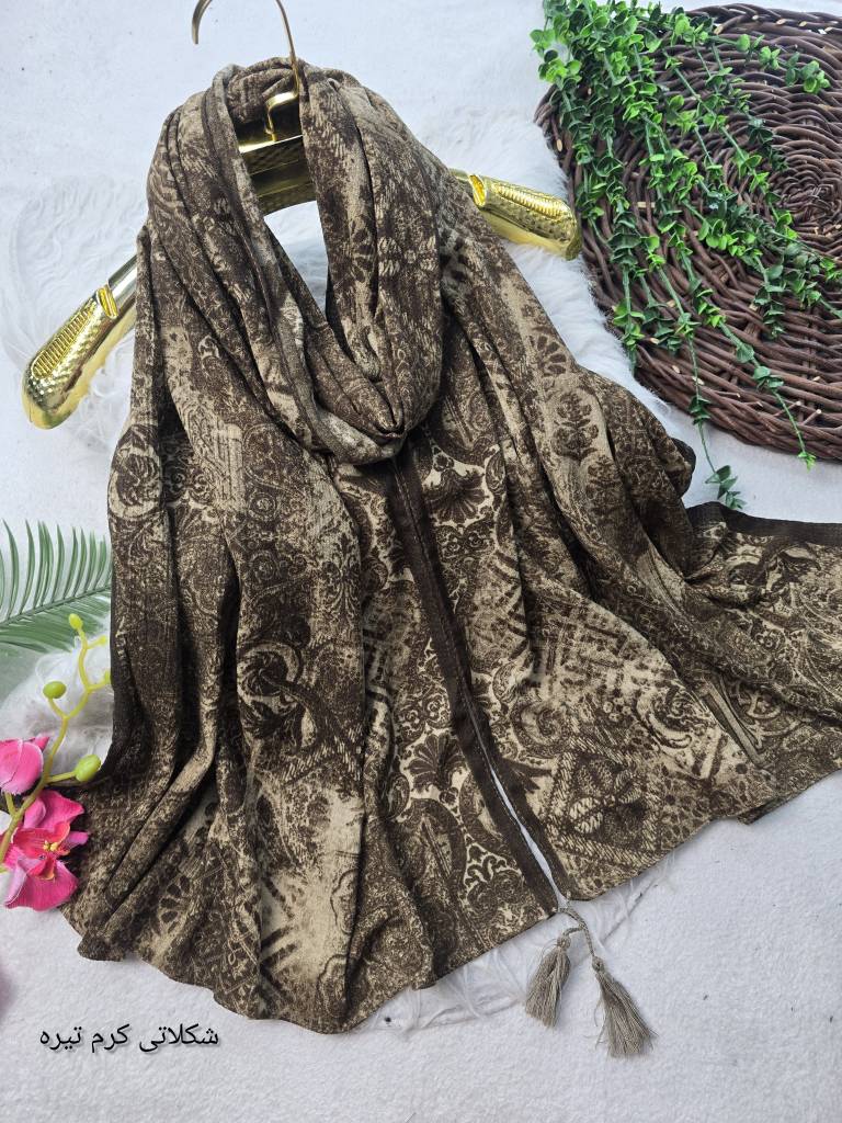 شال کریشه لوزی کیفیت بالا زیبا وخاص  در رنگ بندی  متنوع و جذاب 😍❤️ کد۶۸۷۷ ست شو