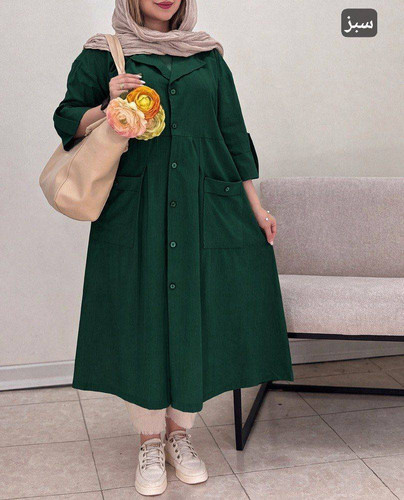پیراهن مانتویی ترکان کیفیت عالی 😍✅9391شایسته