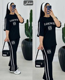 ست تیشرت شلوار loewe زیبا و راحت✅ ❤️😍2651شایسته