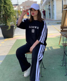 ست تیشرت شلوار loewe زیبا و راحت✅ ❤️😍2651شایسته