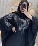 مانتو عبایی ریحانا زیبا و مجلسی ❤️🥰✅1280 الیشکا