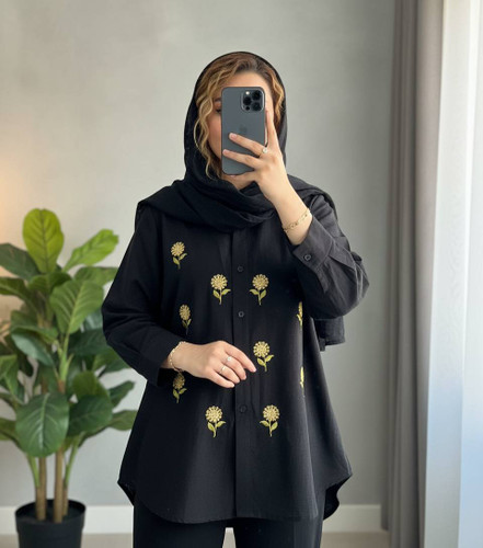 شومیز مانتویی اسما در دو طرح جذاب🎀🥰کد513 آدراپانا