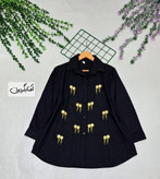 شومیز مانتویی اسما در دو طرح جذاب🎀🥰کد513 آدراپانا
