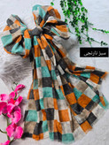 شال ماه تاج کیفیت درجه یک ایستایی عالی در رنگبندی 🌈 🌈 کد ۷۱۳۰ ستشو