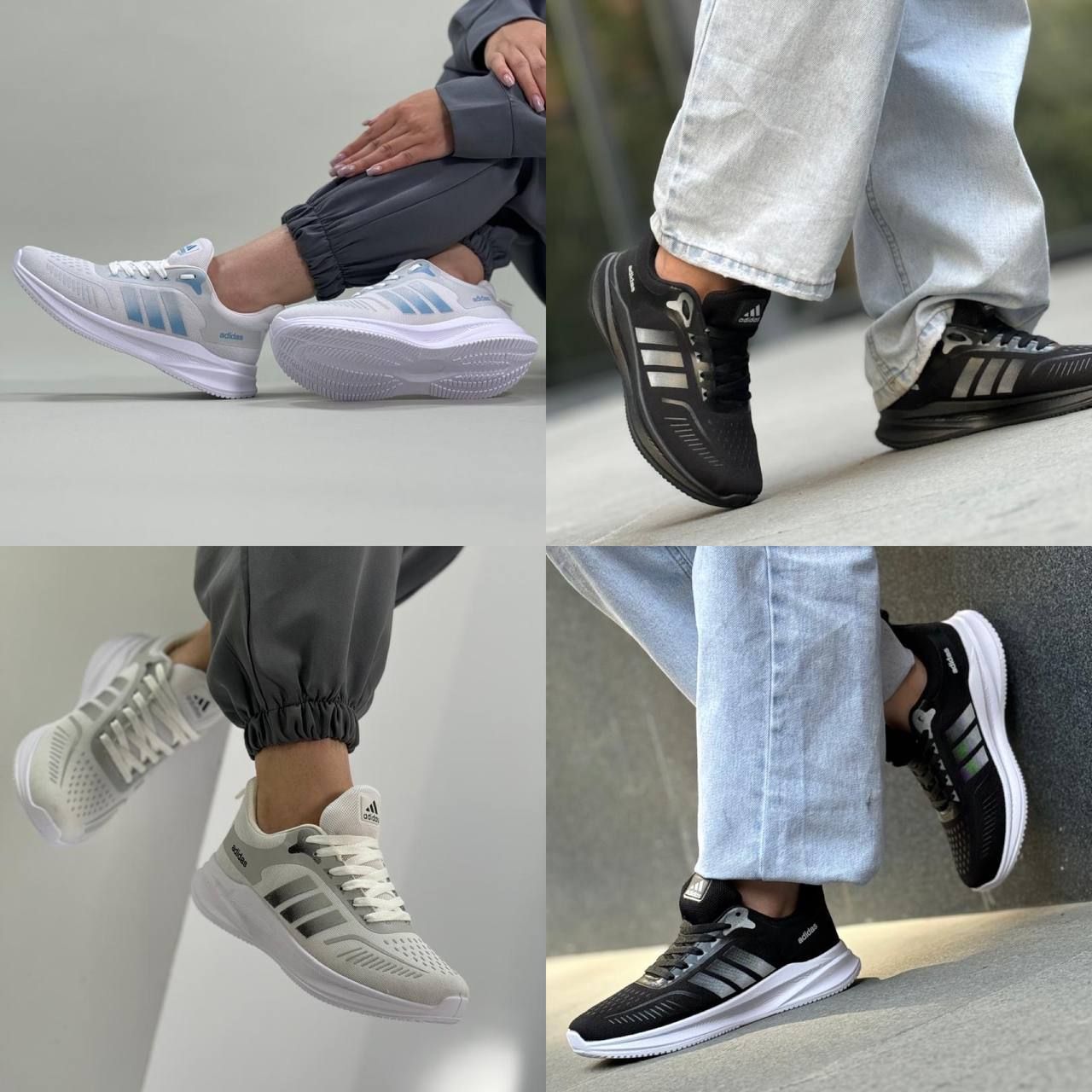 کفش اسپرت دارای رنگبندی 💯💞🌈🛍ویدا