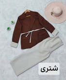 مانتو شلوارمانیا مازراتی زیبا وشیک تنخور عالی در رنگ بندی زیبا 🌈🌈 کد ۵۰۳۷ جزیره