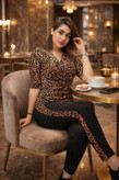 ست تونیک شلوار آسنات زیبا و راحت ❤️🤩2654شایسته