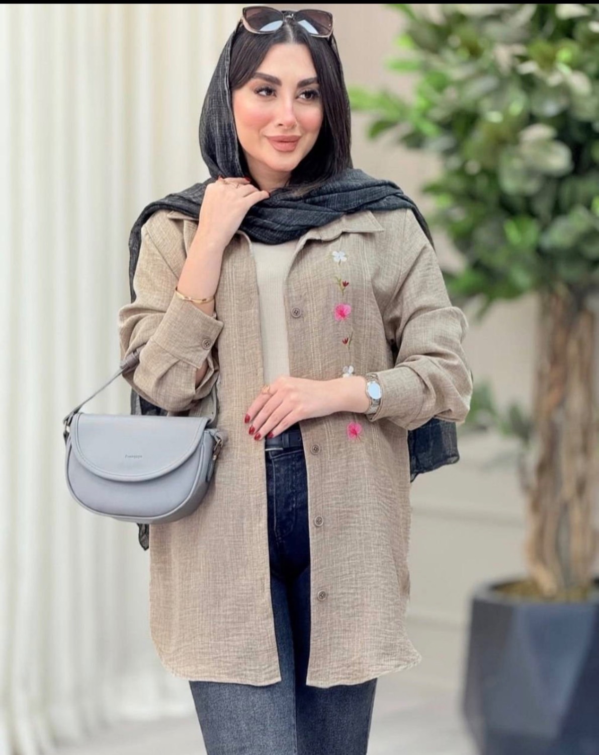 شومیز شبدرشانتون اعلا ۹۴۶۵ 💯💯راشین
