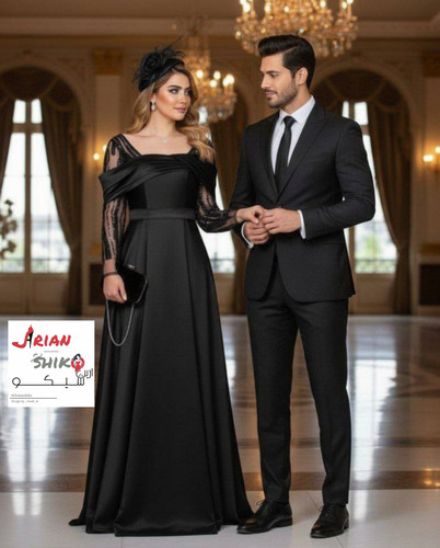 پیراهن مجلسی دلارام😍مدل پرفروشمون🤩زیبا با ارسال فوری😱کد118برلی
