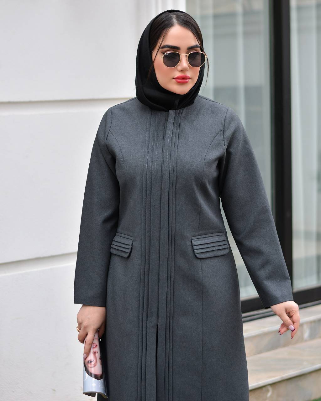 مانتو شلوار اداری لاوین 😍✅4066آمیگل