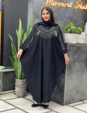 مانتو عبایی سلنا کرپ اطلس ۷۵۹۹۰ شهرزاد 💯🛍🌈🎀