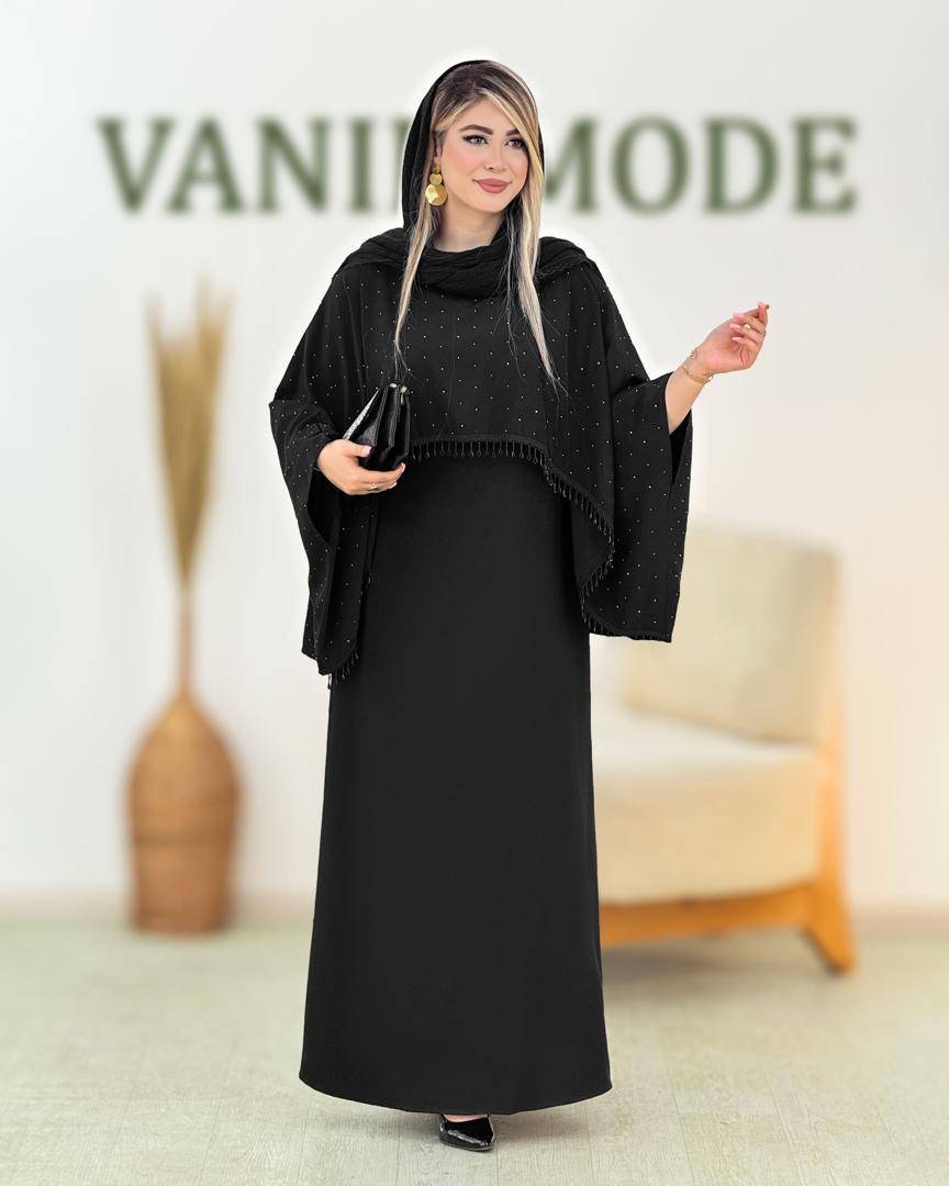 سارافون و شنل مدل شراره 🌿 با کیفیت بسیار عالی ✅الیش12873