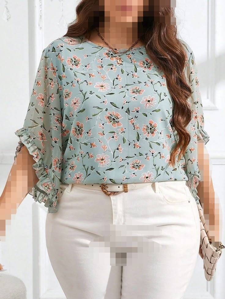 بلوز مجلسی کرپ حریر 🌈💞💯سایز بزرگ ۲۹۹۶ بزم