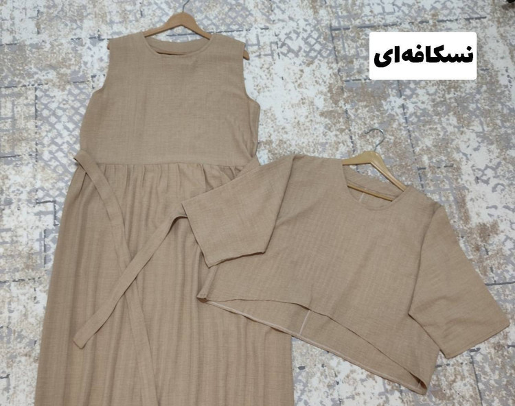 ست شومیز و دامن شکوفه 🌼 با رنگبندی و کیفیت عالی ✅ سیمو21000