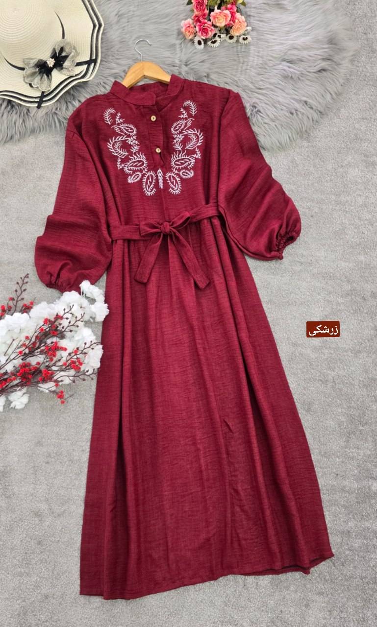 کفتان گلدوزی ترمه🌈 بارنگبندی و کیفیت عالی✅والی7607
