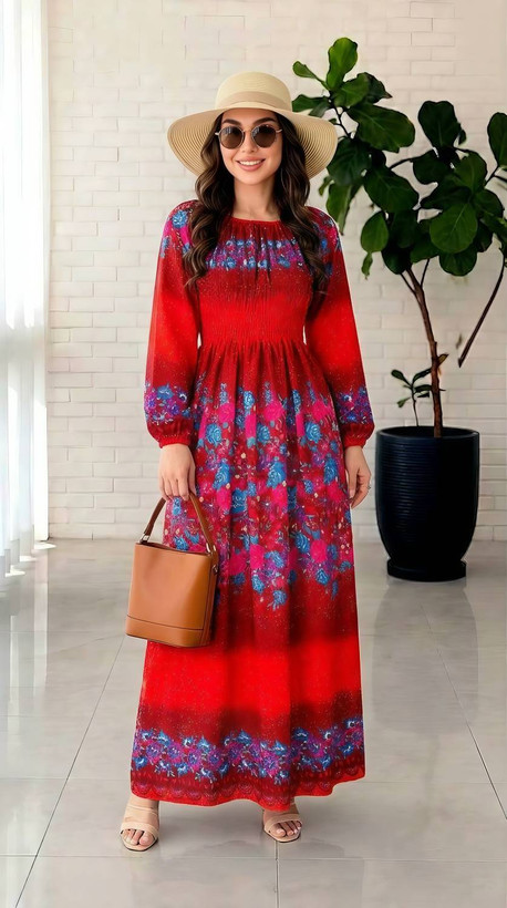 ساحلی ترنم در رنگ بندی زیبا 🎀🫀کد10119 ماه