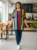 شومیز پریا شیک و زیبا 🫀🥰کد 76491شهرزاد