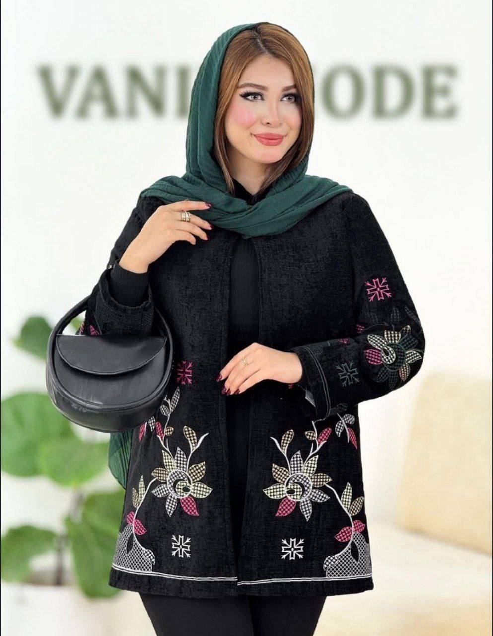 مانتو کتی مجلسی رازقی🌿 با کیفیت بسیار عالی✅ الیش4562