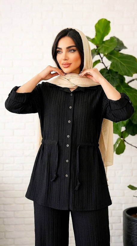 شومیز شلوار. کمر گت 😍🥰کد. 18054 ماه