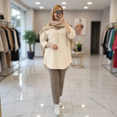 شومیز مانتویی نگینی🌿با رنگ بندی و کیفیت عالی ✅والی13653