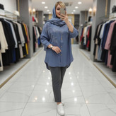 شومیز مانتویی نگینی🌿با رنگ بندی و کیفیت عالی ✅والی13653