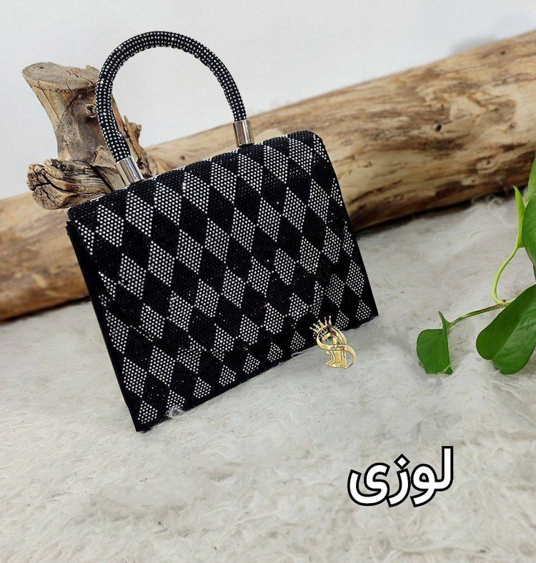 کیف مجلسی مدل نگارین 🌿 بسیار زیبا و با کیفیت ✅شریف99963