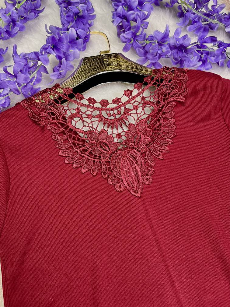 تیشرت پشت گیپور ❤️🎀کد15929 ماه