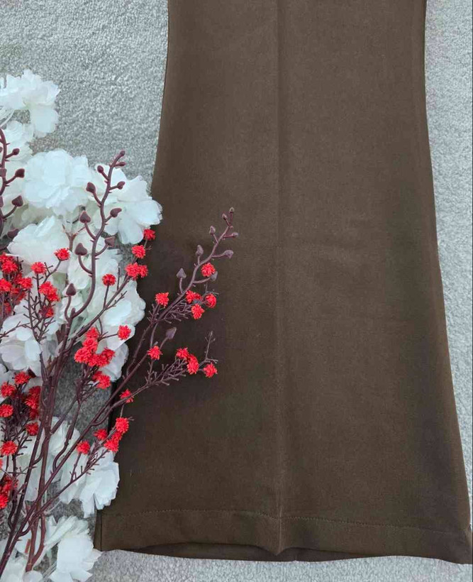 شلوار دمپا گشاد کمر دکمهای 🌿 با رنگ بندی و سایزبندی و کیفیت عالی ✅والی2625