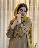 کفتان گلدوزی اروشا 🌿 با رنگبندی و کیفیت بسیار عالی ✅والی5839
