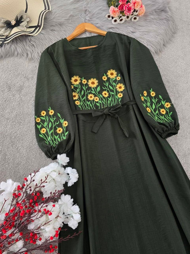 کفتان گلدوزی اروشا 🌿 با رنگبندی و کیفیت بسیار عالی ✅والی5839