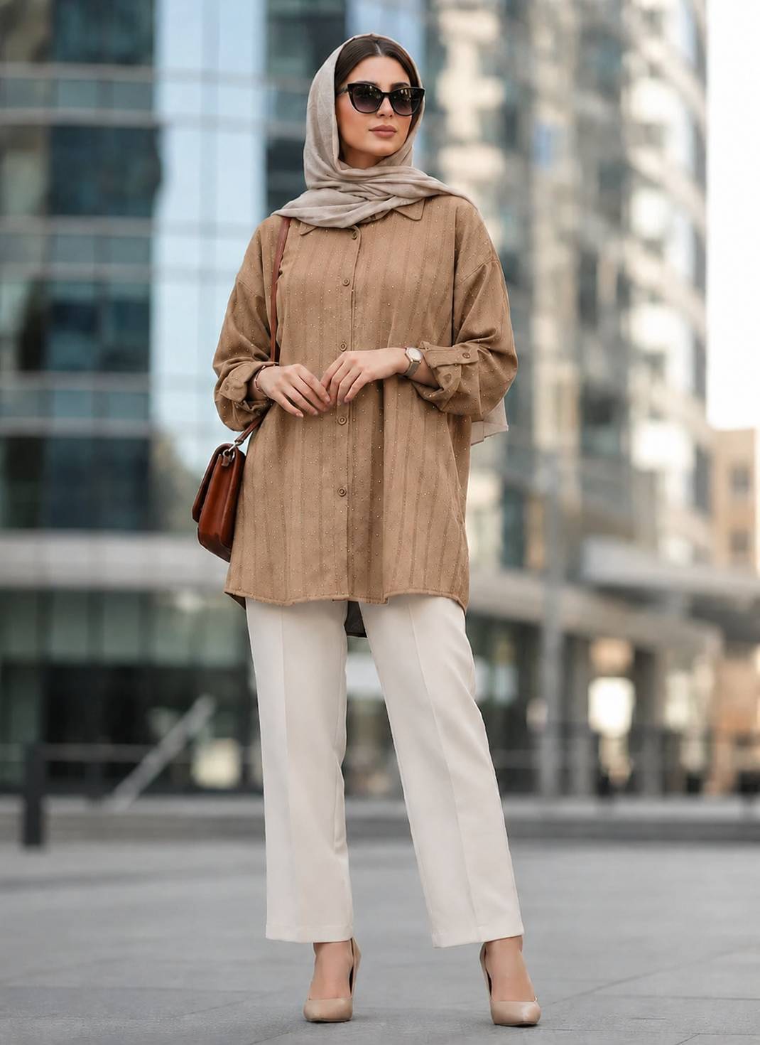 شومیز فول نگین🌿 با کیفیت عالی ✅ارغوان100839
