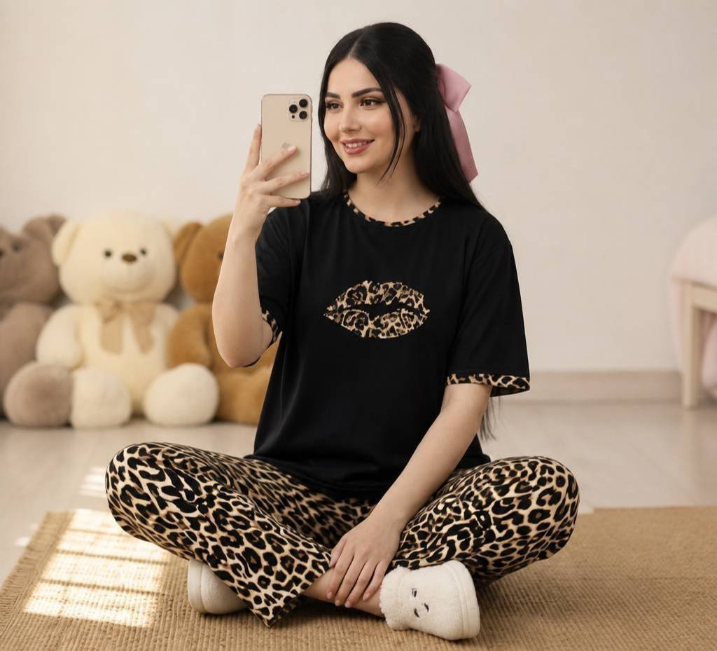 تیشرت وشلوار فدرا🌿 با کیفیت عالی ✅ الیش12526