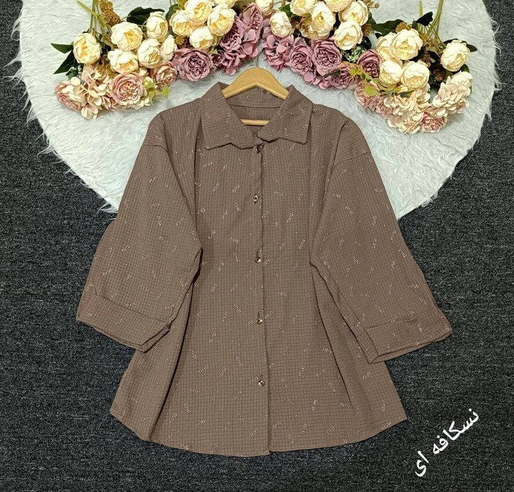 شومیز مانتویی آیلین ۲۸۳ ینزی وارداتی درجه یک در رنگبندی 😍 😍 کد ۱۹۳۸۸ لیدی