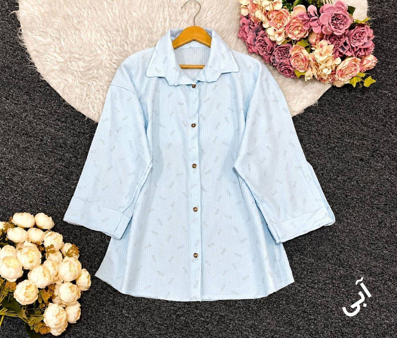 شومیز مانتویی آیلین ۲۸۳ در رنگبندی🎀 🎀 کد ۱۹۳۸۸ لیدی